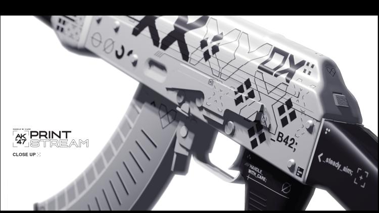 Close-Up Waffe